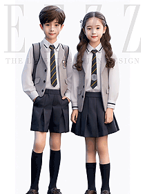 兒童大合唱團演出服英倫風馬甲套裝中小學生校服圖片