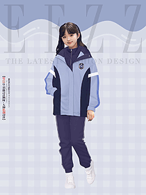 小學(xué)生校服春秋冬套裝沖鋒衣可拆卸三件套
