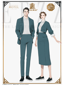酒店銷售短款小西裝：女式賓客服務(wù)助理的專屬戰(zhàn)袍