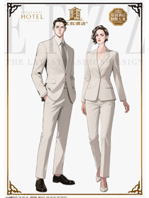 星級(jí)酒店修身西裝套：VIP 賓客關(guān)系總監(jiān)的高端制服定制方案