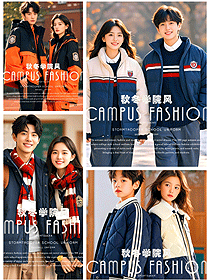  秋冬校服畫冊(cè)：運(yùn)動(dòng)棉服與羽絨服編織的學(xué)院風(fēng)校園溫暖時(shí)尚圖譜