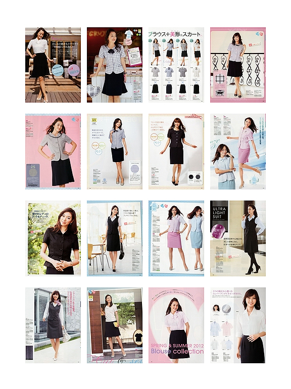Select Stage 2012春夏職業裝書籍畫冊內頁2