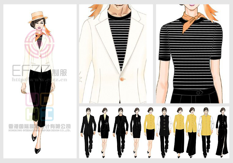 深圳威尼斯大酒店服裝設計圖片