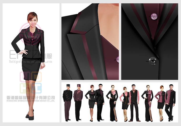 酒店制服系列設(shè)計(jì)圖片