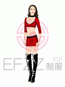 夜場(chǎng)ktv包房公主服設(shè)計(jì)658