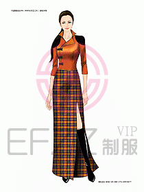 夜總會(huì)迎賓咨客制服設(shè)計(jì)圖226
