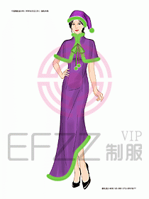 夜總會(huì)迎賓咨客制服設(shè)計(jì)圖229