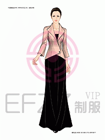 夜總會(huì)迎賓咨客制服設(shè)計(jì)圖239