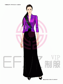 夜總會迎賓咨客制服設計圖242