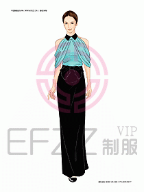 夜總會迎賓咨客制服設計圖248