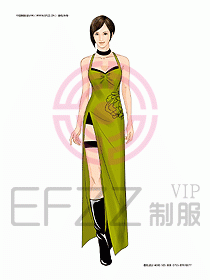 夜總會迎賓咨客制服設(shè)計圖252
