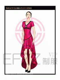 夜總會迎賓咨客制服設(shè)計(jì)圖270