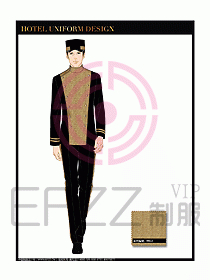 酒店門童保安制服設(shè)計(jì)圖818