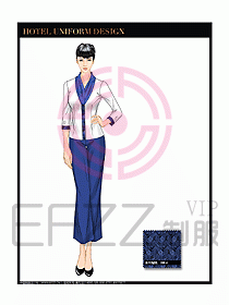SPA水療會所服務(wù)員制服設(shè)計(jì)圖323
