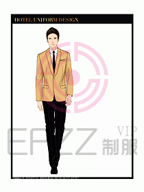 酒店大堂經(jīng)理服務(wù)制服設(shè)計(jì)643