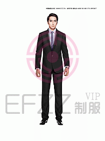 男職業裝西服設計圖280