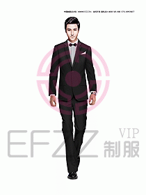 男職業(yè)裝西服設計圖283