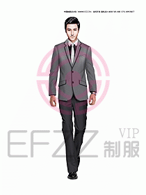 男職業裝西服設計圖285