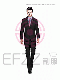 男職業裝西服設計圖294