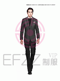 男職業裝西服設計圖331