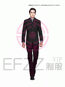 男職業(yè)裝西服設(shè)計圖363