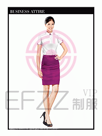 空姐職業(yè)服裝設(shè)計效果圖442