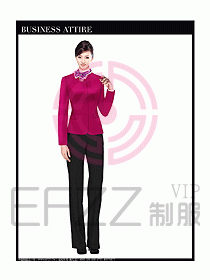 空姐職業(yè)服裝設(shè)計(jì)效果圖448