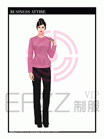 女時尚OL職業(yè)裝設(shè)計圖980