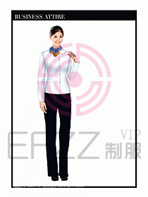 女時尚OL職業裝設計圖981