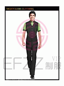 夜總會(huì)KTV服務(wù)員制服設(shè)計(jì)圖533