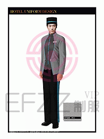 酒店門童行李生制服設(shè)計(jì)圖866