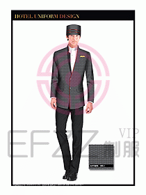 酒店門(mén)童行李生制服設(shè)計(jì)圖882