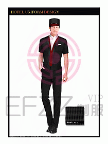 酒店門童行李生制服設(shè)計(jì)圖890