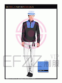 酒店門童行李生制服設計圖906