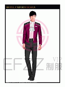 酒店門童行李生制服設計圖909