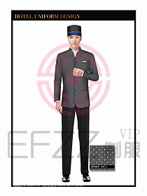 酒店門童行李生制服設(shè)計圖911