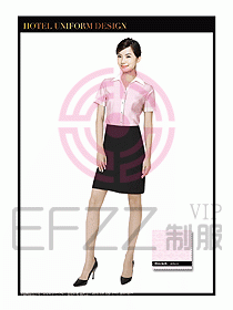 SPA休閑會所服務員制服設計340