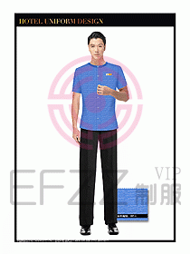 SPA休閑會所服務員制服設計351
