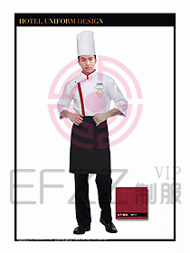 酒店廚師服裝設計圖257