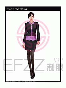 專賣店營業(yè)員服裝設(shè)計圖1014