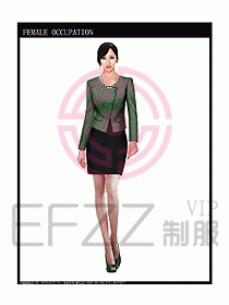 專賣店?duì)I業(yè)員服裝設(shè)計(jì)圖1021