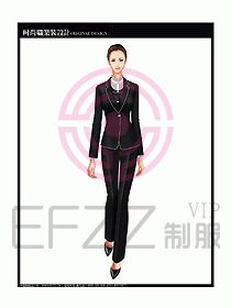 專賣店營業(yè)員服裝設(shè)計圖1099