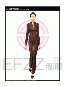 專賣店?duì)I業(yè)員服裝設(shè)計(jì)圖1129