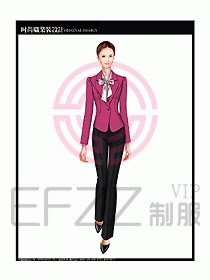 專賣店?duì)I業(yè)員服裝設(shè)計(jì)圖1135