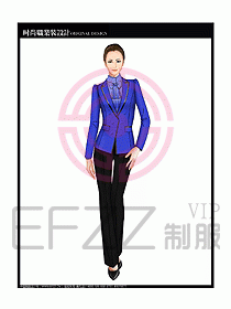 專賣店營業(yè)員服裝設(shè)計圖1166