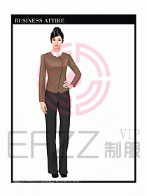 專(zhuān)賣(mài)店?duì)I業(yè)員服裝設(shè)計(jì)圖1187