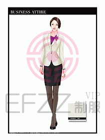 專賣店營業(yè)員服裝設計圖1201