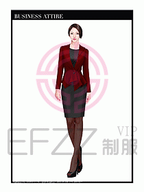 專賣店?duì)I業(yè)員服裝設(shè)計(jì)圖1217