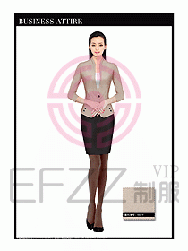 專賣店營業(yè)員服裝設(shè)計圖1228