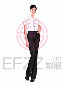 女職業(yè)裝短袖襯衫設(shè)計圖182